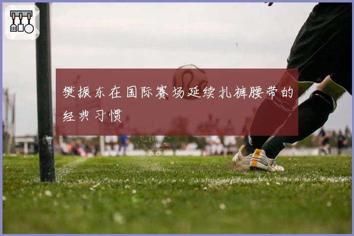 樊振东在国际赛场延续扎裤腰带的经典习惯